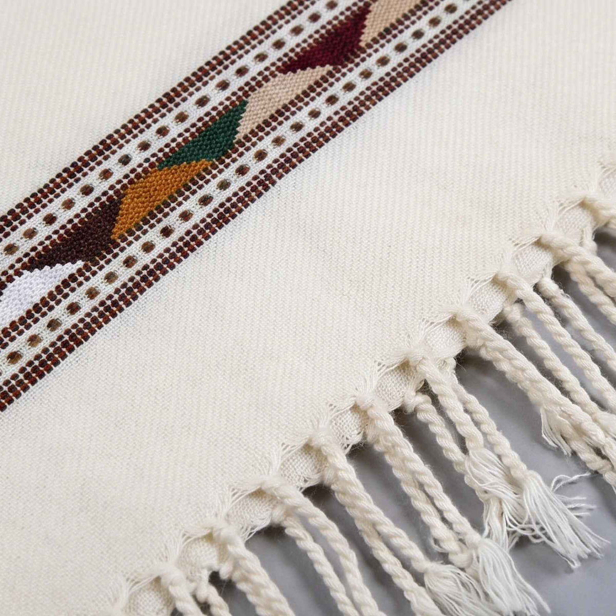 Handmade Triple layerd Pure wool male Shwal