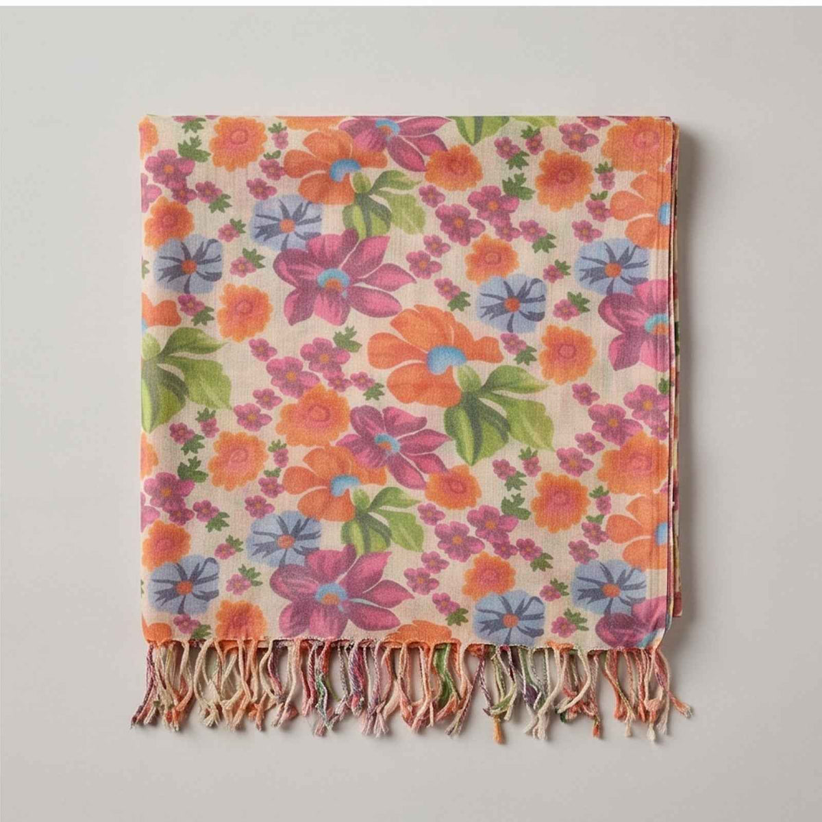 Pure Wool printed Shwal