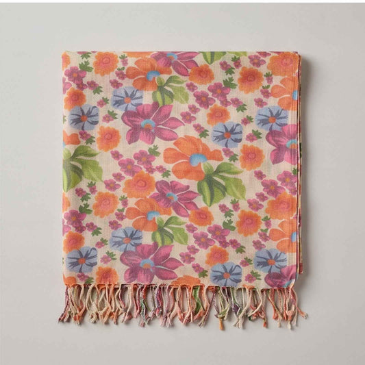 Pure Wool printed Shwal
