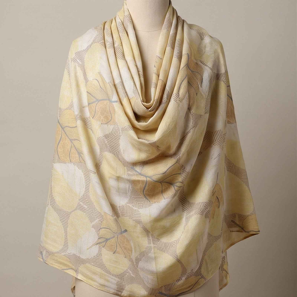 Pure Wool printed Shwal