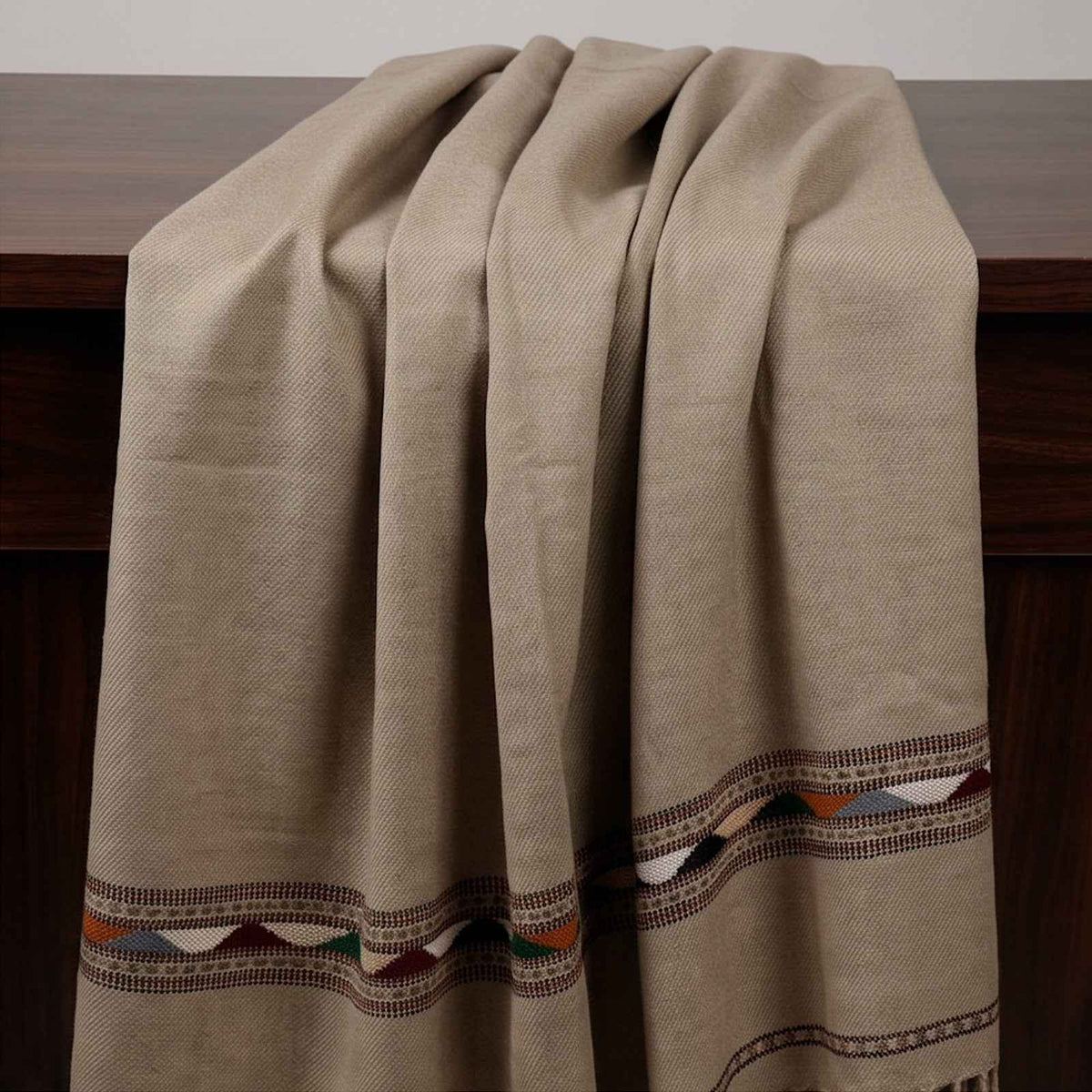 Handmade Pure wool, Triple layerd male Shwal