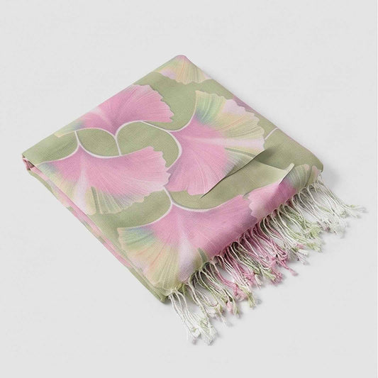 Pure Wool printed Shwal