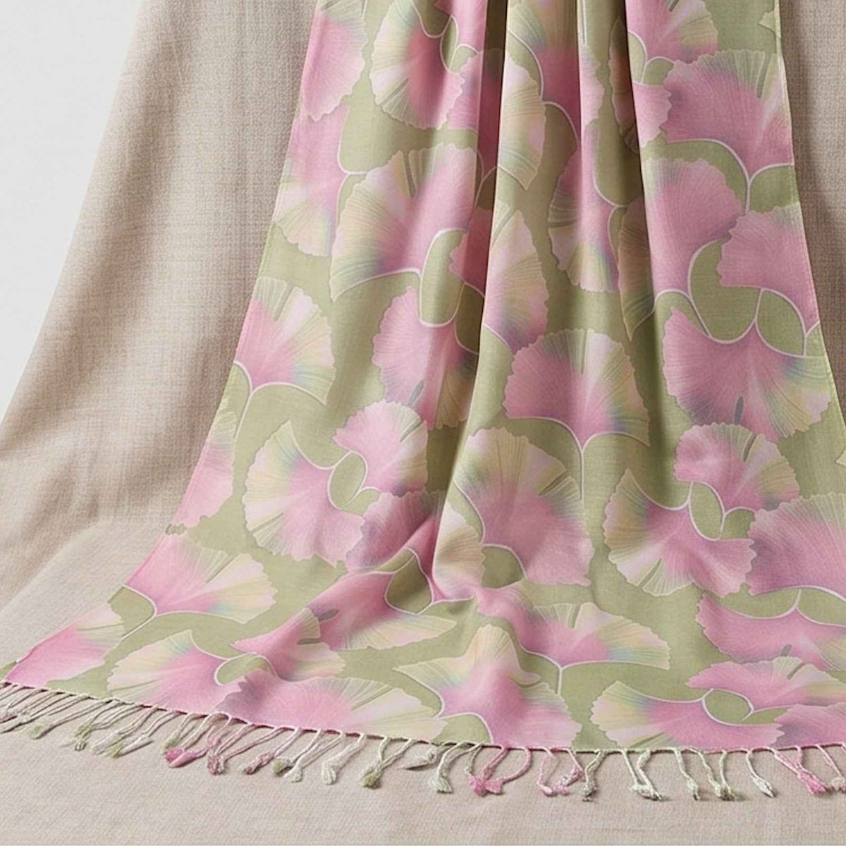 Pure Wool printed Shwal
