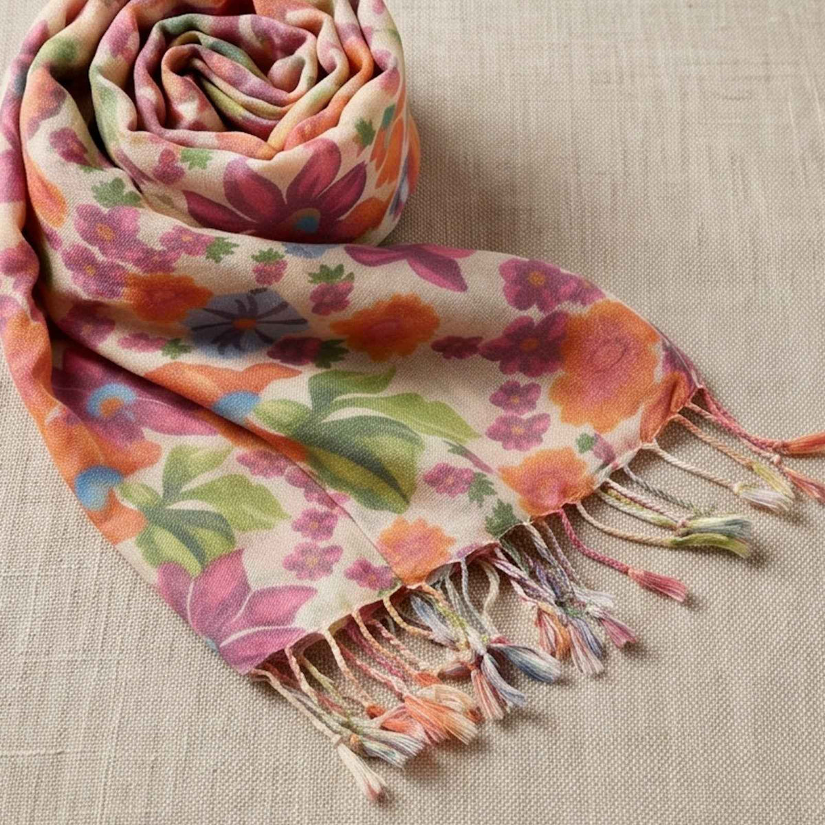 Pure Wool printed Shwal